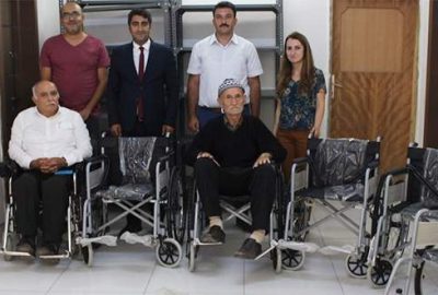 Bursa’da bir vefa örneği: Kendisine yıllar önce verilen tekerlekli sandalye…