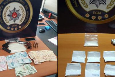 Bursa’da uyuşturucu operasyonu: 2 gözaltı