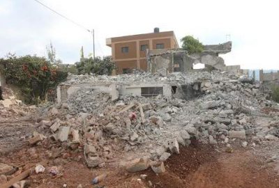 İsrail Filistinlilere ait 3 evi yıktı