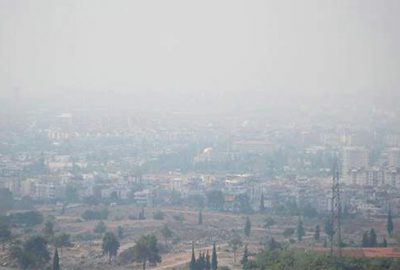 Şehrin üstüne nem bulutu çöktü