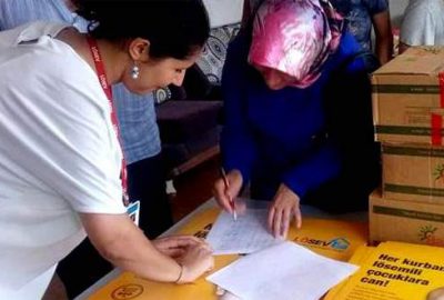 Kayıtlı lösemi ve kanser hastaları ile onların imkanları kısıtlı ailelerine