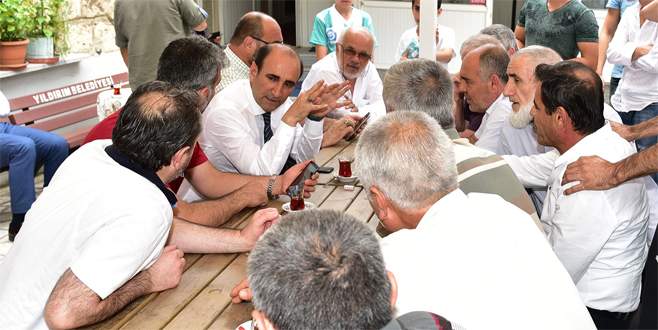 Edebali, kentsel dönüşümü yerinde anlatıyor