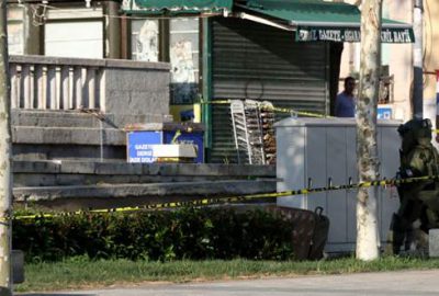 Taksim’de polisi alarma geçiren bavul
