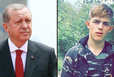 Erdoğan’dan, şehit Eren’in annesine taziye