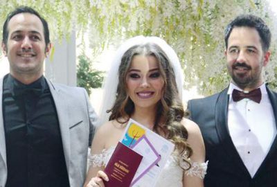 Kardeşinin şahidi oldu