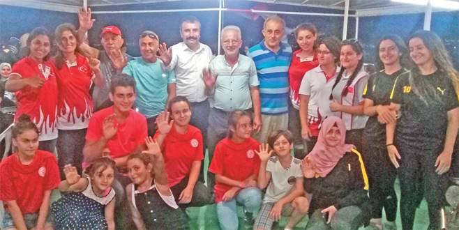 Amatör sporcular mavi turda buluştu