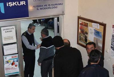 Kayıtlı işsiz sayısı yüzde 26,2 arttı