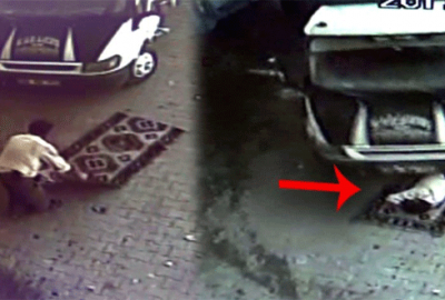 Uyurken üzerinden kamyonet geçti