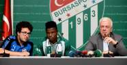 Bursaspor’da Agu resmen imzayı attı