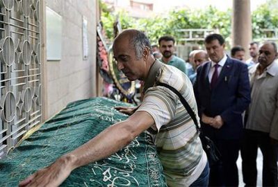 Bir babanın en zor vedası