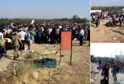 Bu fotoğraflar az önce geldi! Büyük izdiham yaşanıyor