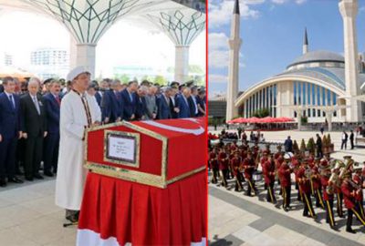 Şehit cenazesinde bir ilk