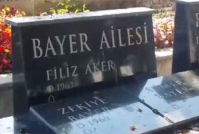 Bir ay önce bu mezarı hazırlatmış…