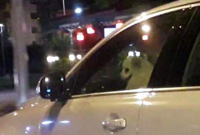 Trafikte şaşırtan görüntü