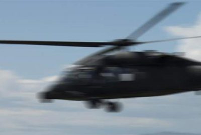 ABD’ye ait helikopter düştü