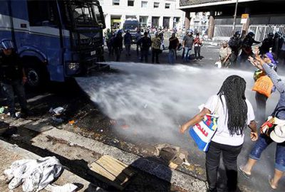 Roma sokakları karıştı