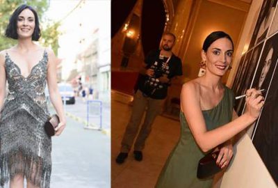 Melisa Sözen, jüri üyesi olduğu 23. Saraybosna Film Festivali'ne güzelliği