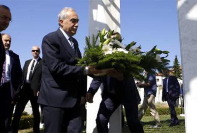 Bakan Fakıbaba, İzetbegoviç’in kabrini ziyaret etti