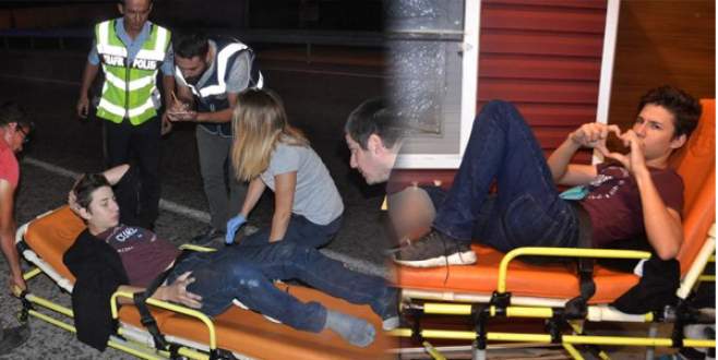 Az önce ölümden döndü ama farkında değil