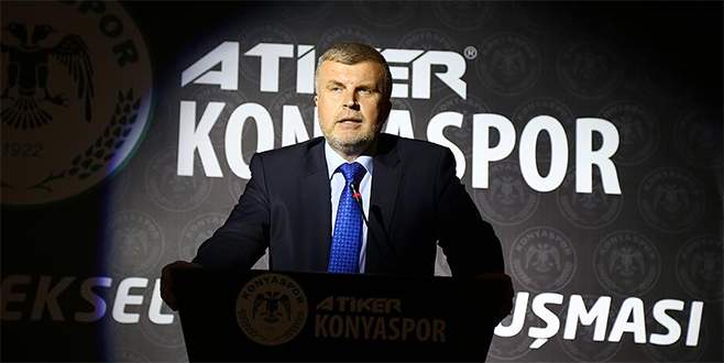 Konyaspor Başkanı istifa etti