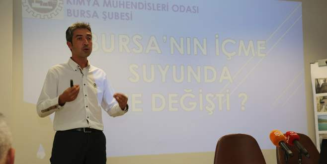 Kimya Mühendisleri Odası Bursa Şubesi’nden çeşme suyu açıklaması