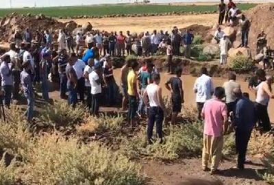 Tahliye kanalına giren 3 çocuk boğuldu