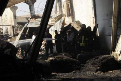 Yanan fabrikanın sahibinin cesedi 70 saat sonra bulundu