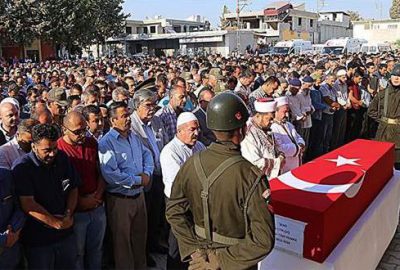 Şehit uzman çavuş son yolcuğuna uğurlandı