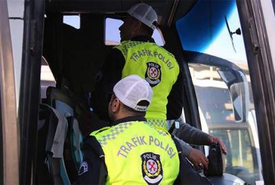 Şehirler arası yolcu otobüslerine özel denetim