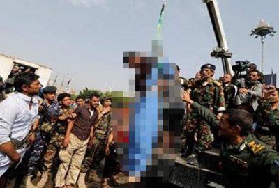 Meydanın ortasında infaz edildi