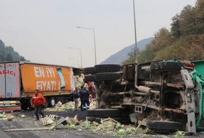 Bolu Dağı Tüneli’nde kaza! İstanbul yönü ulaşıma kapatıldı