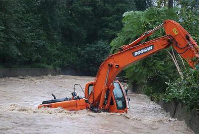 Eğitime şiddetli yağış engeli