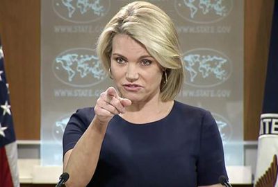 Nauert: Erdoğan’ın sözleri hakkında yorum yapmayacağım