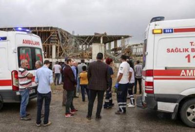 İnşaatta göçük: 1 ölü, 1 yaralı