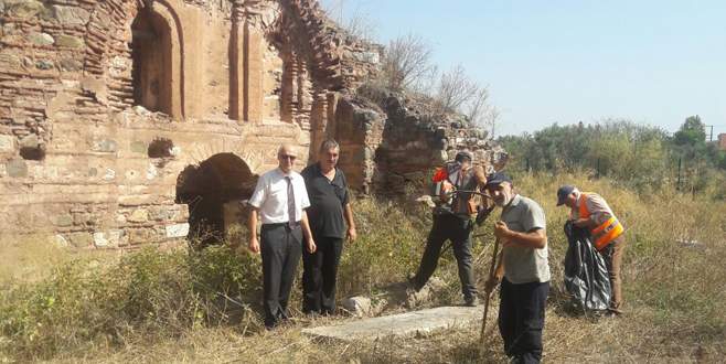 ‘Hagios Aberkios’ kilisesinde temizlik operasyonu