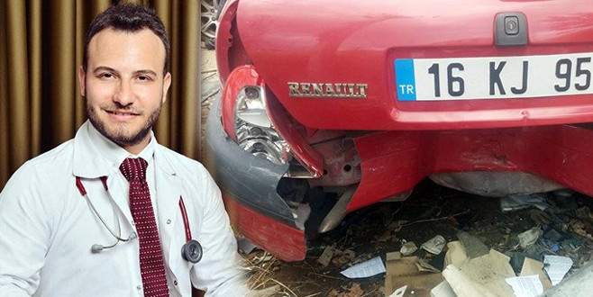 Doktor olduğuna sevinemeden kaza geçirdi