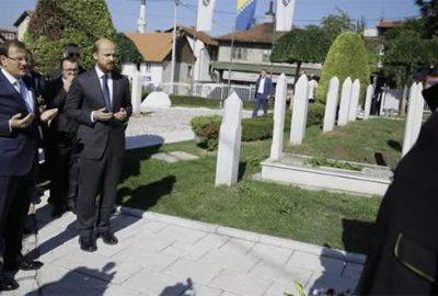 Hakan Çavuşoğlu Bosna Hersek’te