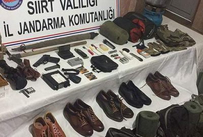 Kış hazırlığı yapan teröristlere operasyon