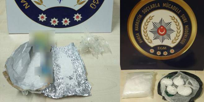 Bursa merkezli 3 ilde uyuşturucu operasyonu