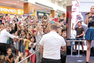 Aleyna Tilki izdihamı