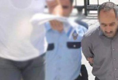 Aküden çektiği maddeyi eşine nakletmek istedi