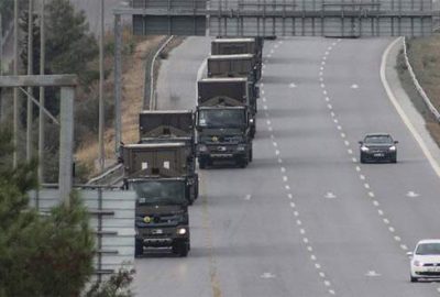 Suriye sınırına askeri sevkıyat