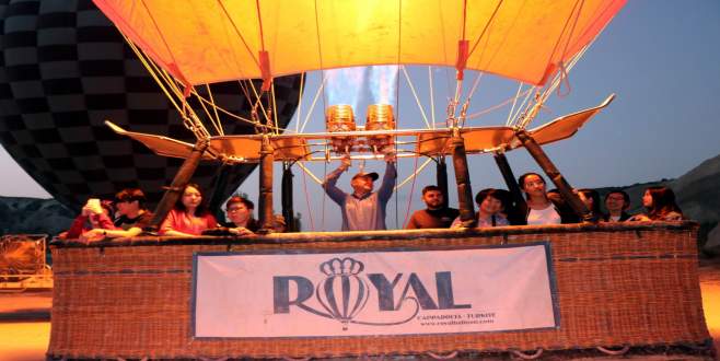 Uzakdoğulu turistlerin balon turlarına ilgisi artıyor