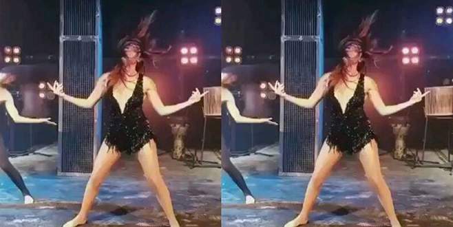 Hande Erçel’in dansı sosyal medyayı salladı!