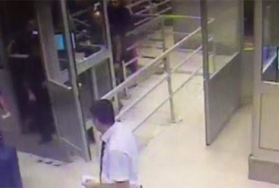 Sınır kapısında valizden Rus kadın çıktı