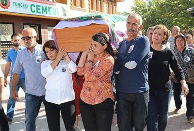 Tuğluk’un annesi Tunceli’de toprağa verildi