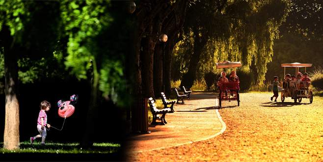 Bursa’da yaz böyle görüntülendi