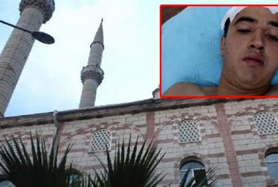 Büyük talihsizlik: Tam minarenin altından geçerken…