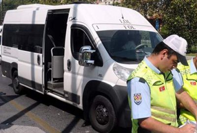 Okul servisi sürücüsü ehliyetsiz çıktı