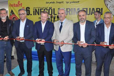 İnegöl Tarım Fuarı kapılarını açtı